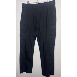 Elbeco Reflex Reflective Work Pants Men's Size 36R Black Uniform Cargo